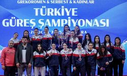 Büyükler Kadınlar Türkiye Güreş Şampiyonası sona erdi