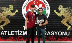 Erzincanlı atletizm sporcusu Türkiye 3’üncüsü oldu