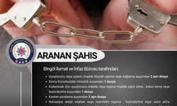 Bingöl’de 32 yıl kesinleşmiş hapis cezası bulunan şahıs yakalandı