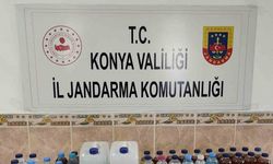 Konya’da jandarmadan kaçakçılara operasyon