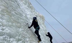 Türkiye Buz Tırmanışı şampiyonası Erzurum’da başladı