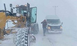 Van Büyükşehir Belediyesi’nin kar mesaisi