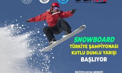 Kutlu Dumlu Snowboard Türkiye Şampiyonası Kayseri’de başlıyor