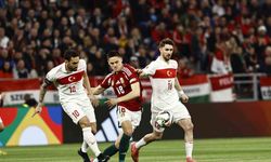 UEFA Uluslar Ligi: Macaristan: 0 - Türkiye: 2 (İlk yarı)