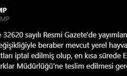 Yerel hayvan koruma görevlisi kimlik kartlarının iptal edildiği duyuruldu