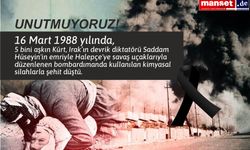 Kürt Halkına Karşı Kimyasal Soykırım: Halepçe  16 Mart 1988