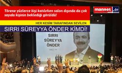 Sırrı Süreyya Önder son yolculuğuna uğurlanıyor!