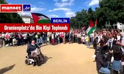 Berlin'de Filistin'e Destek Gösterisi