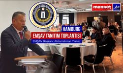 Hamburg’da EMŞAV Tanıtım Toplantısı Gerçekleştirildi