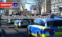 Polisten Kaçan Hırsız İki Polis Aracını Kaçırdı, Polise Ateş Açtı