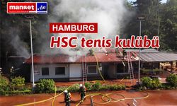 HSC tenis kulübü binası tamamen yandı