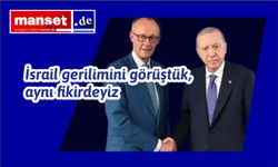Merz: Erdoğan ile İran ve İsrail gerilimini görüştük, aynı fikirdeyiz