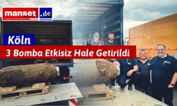 Köln’de İkinci Dünya Savaşı’ndan Kalma 3 Bomba bulundu!