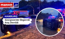 Hamburg’da Yağmurda Kaza