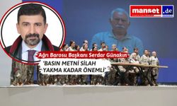 Ağrı Baro Başkanı: Bundan sonra devlet sorumluluk almalı