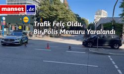 Hamburg Steindamm’da Polis Aracıyla Sivil Otomobil Çarpıştı: Trafik Felç Oldu, Bir Polis Memuru Yaralandı