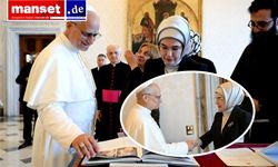 Emine Erdoğan ve Kızı Esra Erdoğan Albayrak, Vatikan’da Papa 14. Leo ile Gazze’yi Görüştü