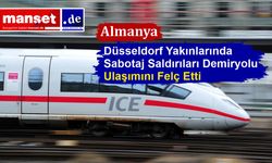 Tren Hattına Sabotaj Şoku: 10 Bin Yolcu Mağdur