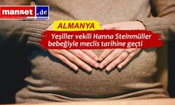 Almanya Federal Meclisi’nde bir ilk: Vekil Hanna Steinmüller bebeğiyle kürsüye çıktı