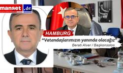 Hamburg’un yeni Başkonsolosu Berati Alver göreve başladı