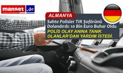 Sahte Polis Kimliğiyle 10 Bin Euro Dolandırıcılık: Dietzenbach’ta TIR Şoförü Hedef Oldu