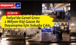Roma’dan Milano’ya: İsrail’in Filoya Saldırısı İtalya’da Kitlesel Protestoları Ateşledi