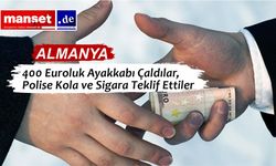 Ayakkabı Çalan İki Kişiden Polise Kola ve Sigara ile Rüşvet Girişimi