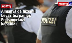 Almanya’da “beyaz toz” alarmı: Karakol boşaltıldı, aile karantinaya alındı