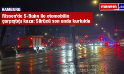 Rissen’de Hemzemin Geçitte Dehşet: S-Bahn Otomobili Metrelerce Sürükledi