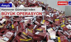 Munster’de 900 bini aşkın kaçak sigara ele geçirildi