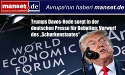 Trump’ın Davos konuşması Alman basınında gündem oldu: “Haydut devlet” tartışması