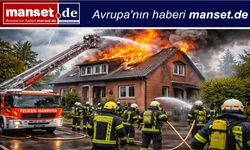 Hamburg-Iserbrook’ta Yıldırım Düşmesi Sonrası Çatı Yangını