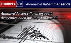 Saksonya’da 3,2 büyüklüğünde sarsıntı