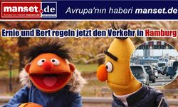 Edi ve Büdü Hamburg Trafiğinde Görev Başında