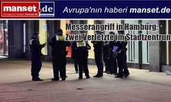 Hamburg’da Bıçaklı Saldırı: İki Kişi Yaralandı