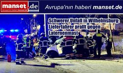 Wilhelmsburg’da Korkutan Kaza: Kurye Sokak Lambasına Çarptı, Ağır Yaralı