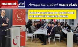 Saadet Hamburg Teşkilatı’ndan Erbakan’ı Anma Programı