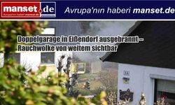 Eißendorf’da Çift Garaj Yangını: Duman Bulutu Uzaktan Görüldü