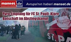 FC St. Pauli’ye Taraftardan Meşaleli Karşılama: “Sınıf Mücadelesi” Mesajı