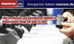 Almanya’da Kayıp ve Çalıntı Silah Sayısı 47 Bini Aştı