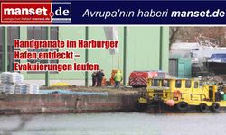 Harburg İç Limanı’nda El Bombası Alarmı: Bölge Tahliye Ediliyor