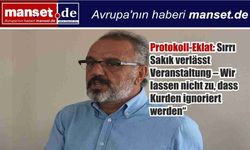 Sırrı Sakık’tan “protokol” tepkisi: “Kürtlerin yok sayılmasına izin vermeyiz”