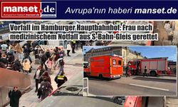 Hamburg Merkez İstasyonu’nda S-Bahn Raylarında Kaza: Tıbbi Acil Durum Geçiren Kadın Kurtarıldı