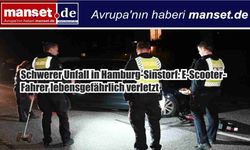 Hamburg Sinstorf’ta Kaza: Elektrikli Scooter Sürücüsü Ağır Yaralandı