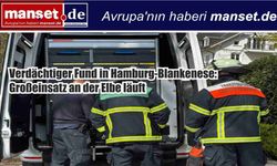 Hamburg Blankenese’de Şüpheli Madde Alarmı: Elbe Kıyısında Geniş Çaplı Operasyon