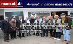 Hamburg’da Beşiktaşlılar tek çatı mesajı verdi: Yeni lokal yoğun katılımla açıldı
