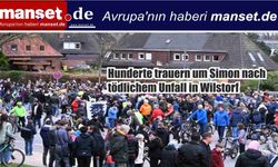 Wilstorf’ta Hayatını Kaybeden Simon İçin Yüzlerce Kişi Yas Tuttu