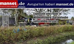 Wilhelmsburg’da Bahçe Kulübesinde Patlama ve Yangın: Yapı Tamamen Küle Döndü