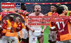 Galatasaray derbide Fenerbahçe’yi ezdi: 3-0’lık galibiyetle zirvede fark 7 puan