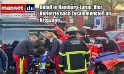Hamburg-Lurup’ta kavşak kazası: Dört kişi yaralandı